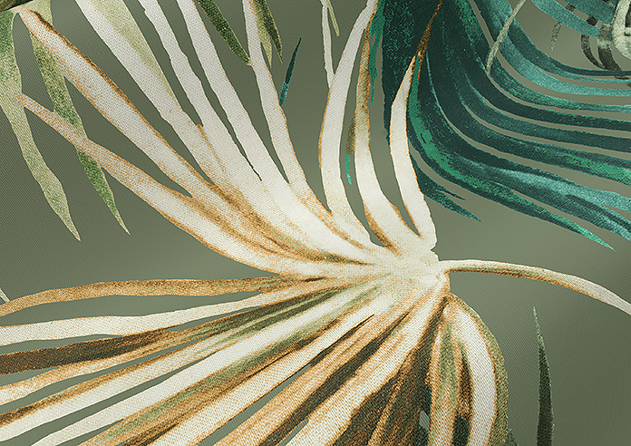 Azumi, Green Leaf - Roller Blind - Image 4
